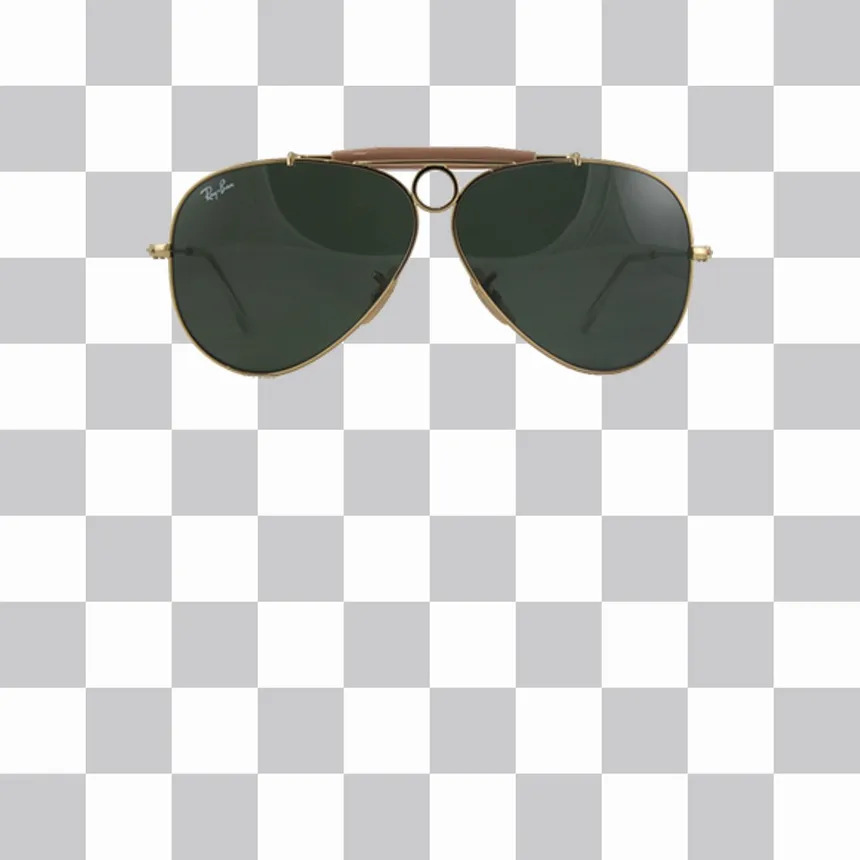 Rayban sunglasses Blank Meme Template