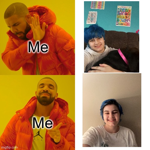 Drake Hotline Bling Meme | Me Me | image tagged in memes,drake hotline bling | made w/ Imgflip meme maker