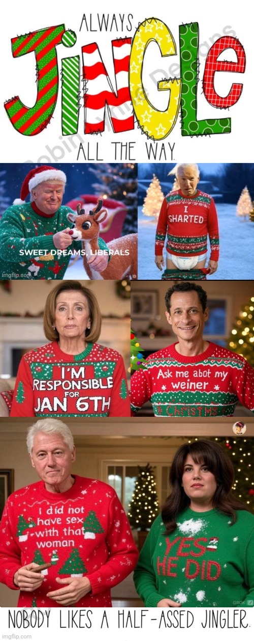 Politicians Christmas sweaters | image tagged in donald trump,joe biden,politicians,christmas sweater | made w/ Imgflip meme maker