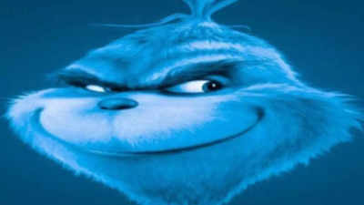 Blue Grinch Blank Meme Template