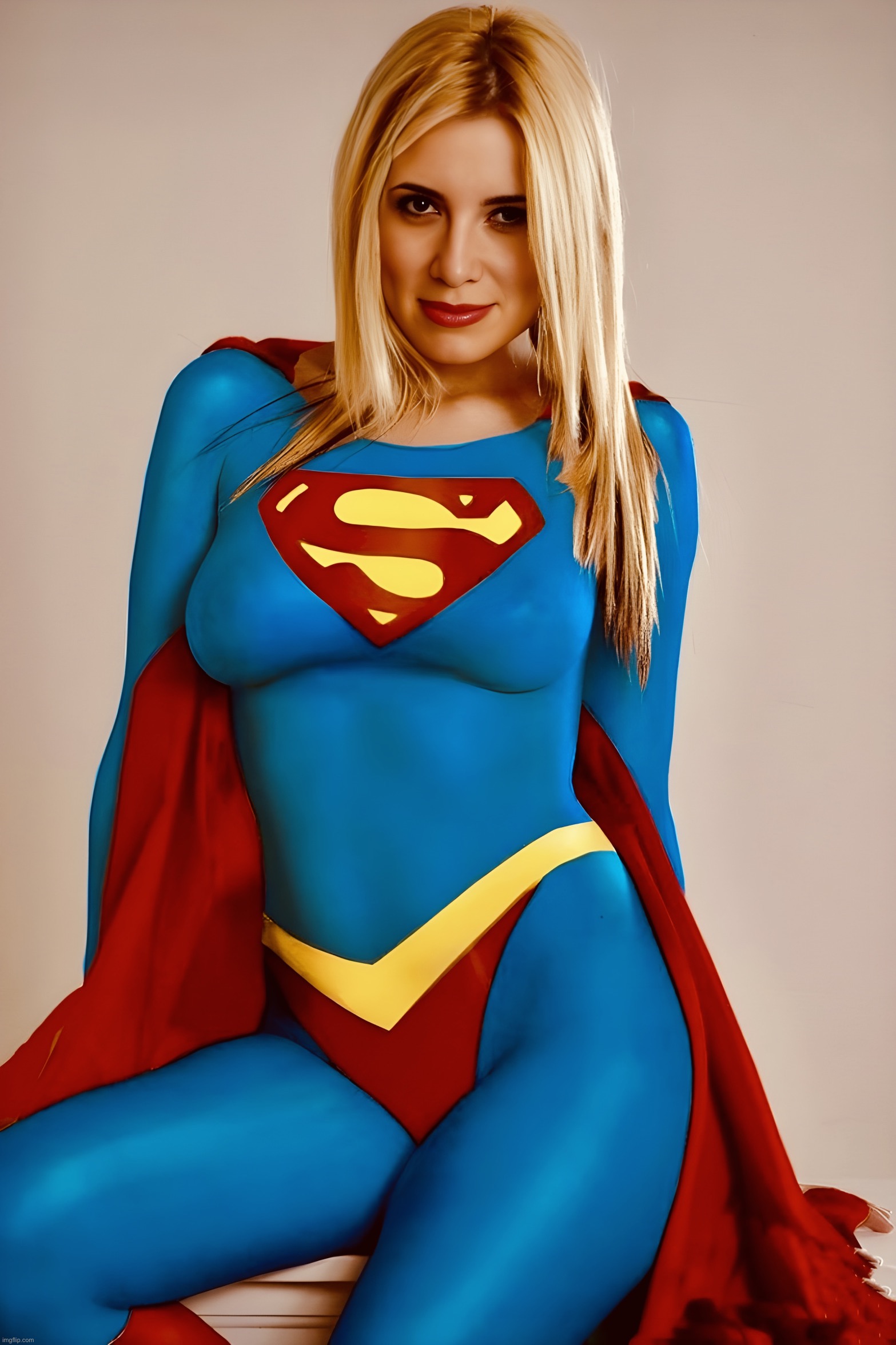 Supergirl | image tagged in supergirl,cosplay,superman,memes | made w/ Imgflip meme maker