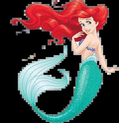 Ariel mermaid form Blank Meme Template