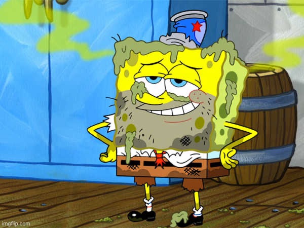 Spongebob stinky | image tagged in spongebob stinky | made w/ Imgflip meme maker
