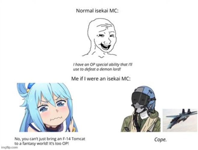 image tagged in konosuba,aqua,isekai | made w/ Imgflip meme maker