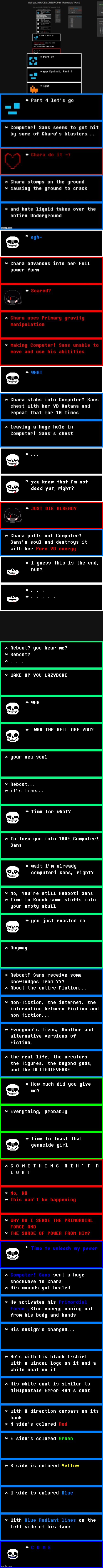 Part 4 let's go | image tagged in reboottale,ultimateverse,undertale,part 4,loredrop | made w/ Imgflip meme maker