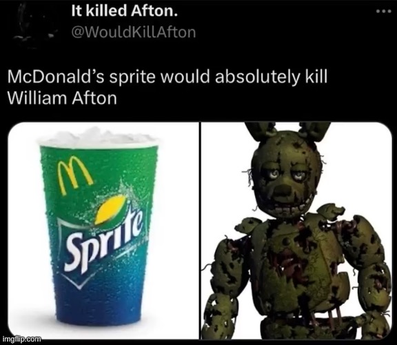 Canon :( (A FNAF Meme a Day: Day 259) | image tagged in fnaf,a fnaf meme a day | made w/ Imgflip meme maker