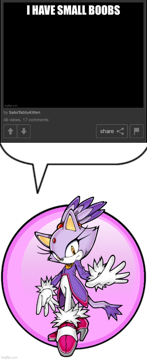 image tagged in speech bubble,blaze the cat | made w/ Imgflip meme maker