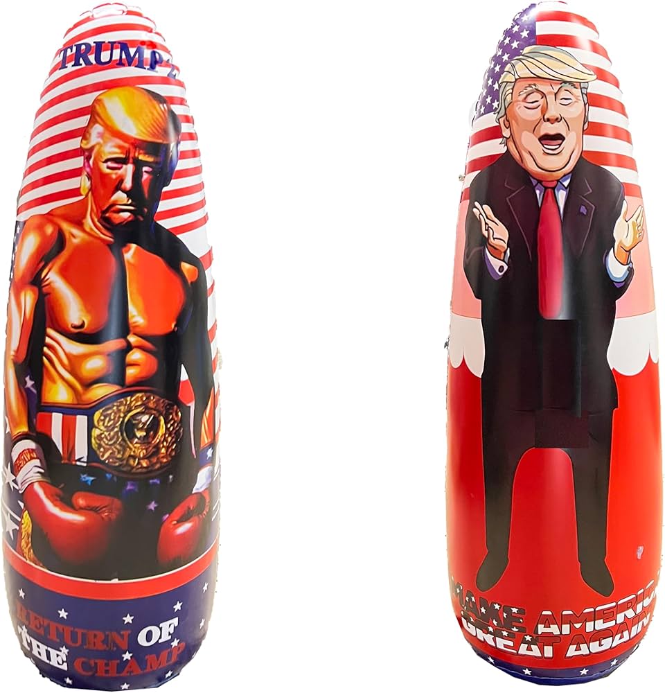 Trump Punching Bag Blank Meme Template