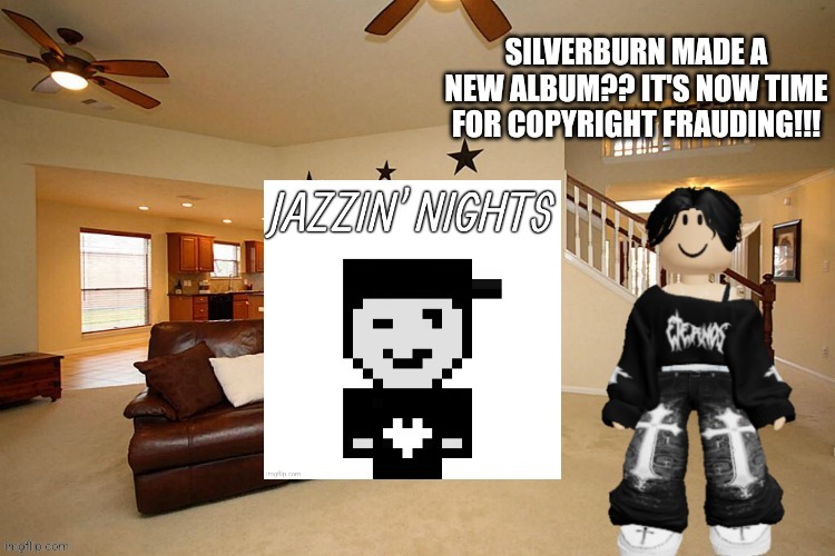 SilverBurn VS Maribell Night | image tagged in silverburn,copyright,deskloop,jazzin nights | made w/ Imgflip meme maker