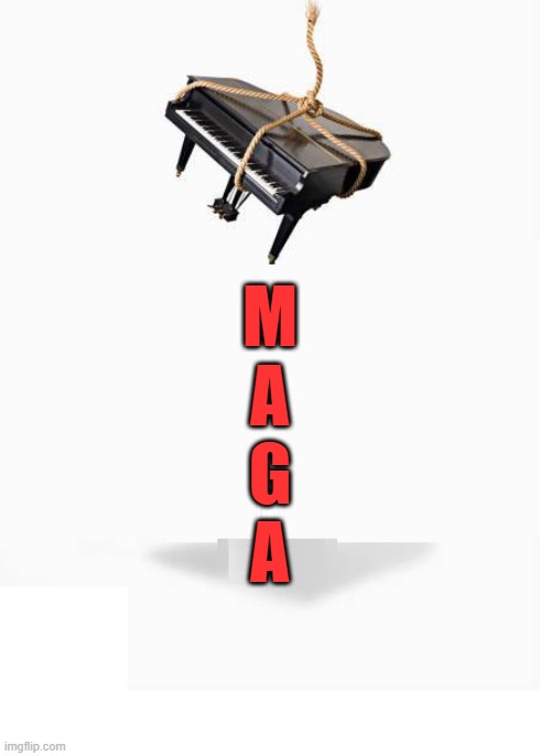 MAGA Falling | M
A
G
A | image tagged in maga,republicans,conservatives,america first,donald trump | made w/ Imgflip meme maker