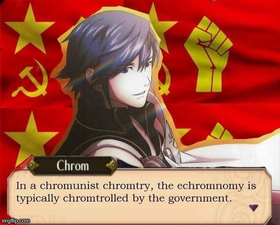 Chromunism | image tagged in chromunism | made w/ Imgflip meme maker