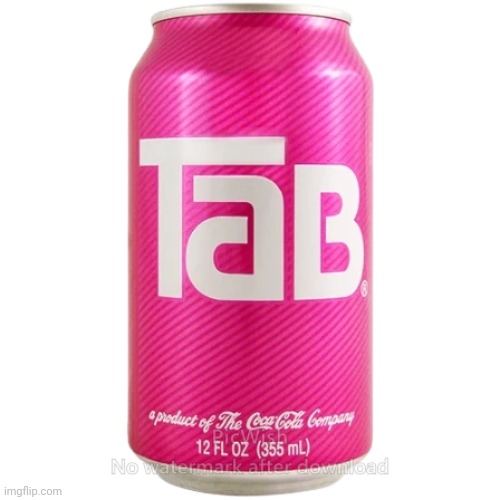 Tab Soda Transparent PNG | image tagged in tab soda transparent png | made w/ Imgflip meme maker