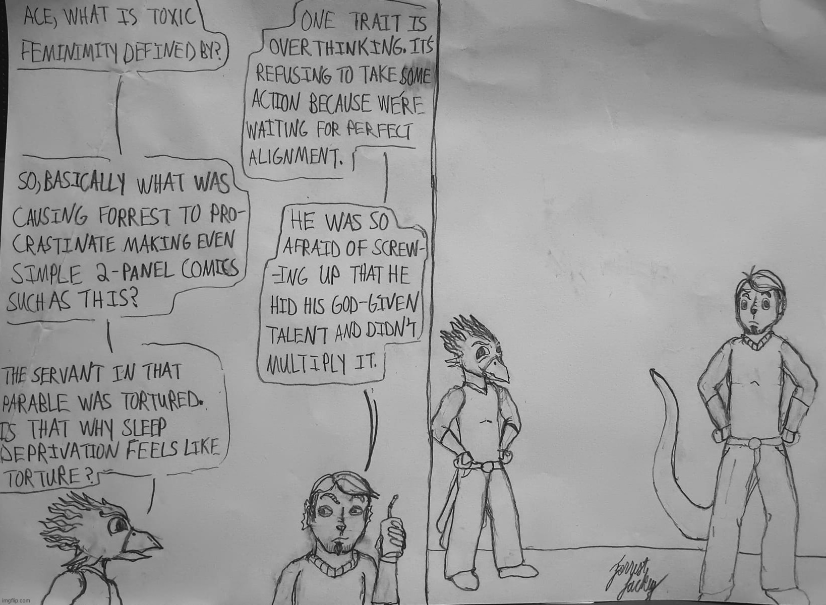 4th wallbreak 4 4est | image tagged in anthro,bible verse,furry,comics/cartoons,4th wall,talent | made w/ Imgflip meme maker