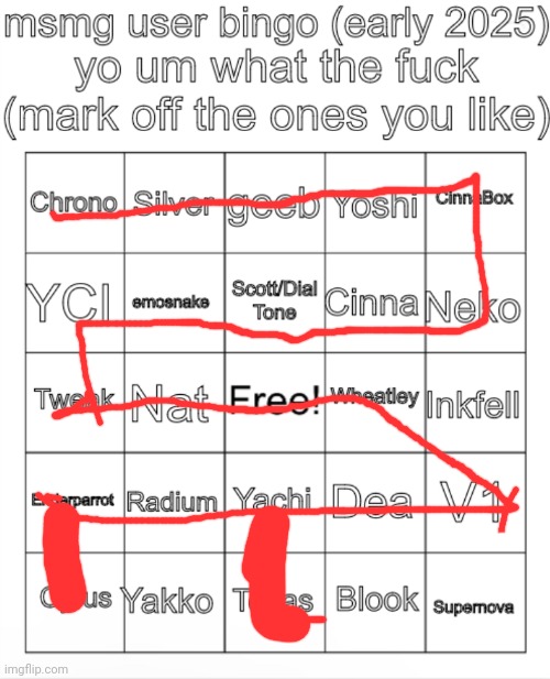 MSMG user bingo (Christmas 2024) | image tagged in msmg user bingo christmas 2024 | made w/ Imgflip meme maker