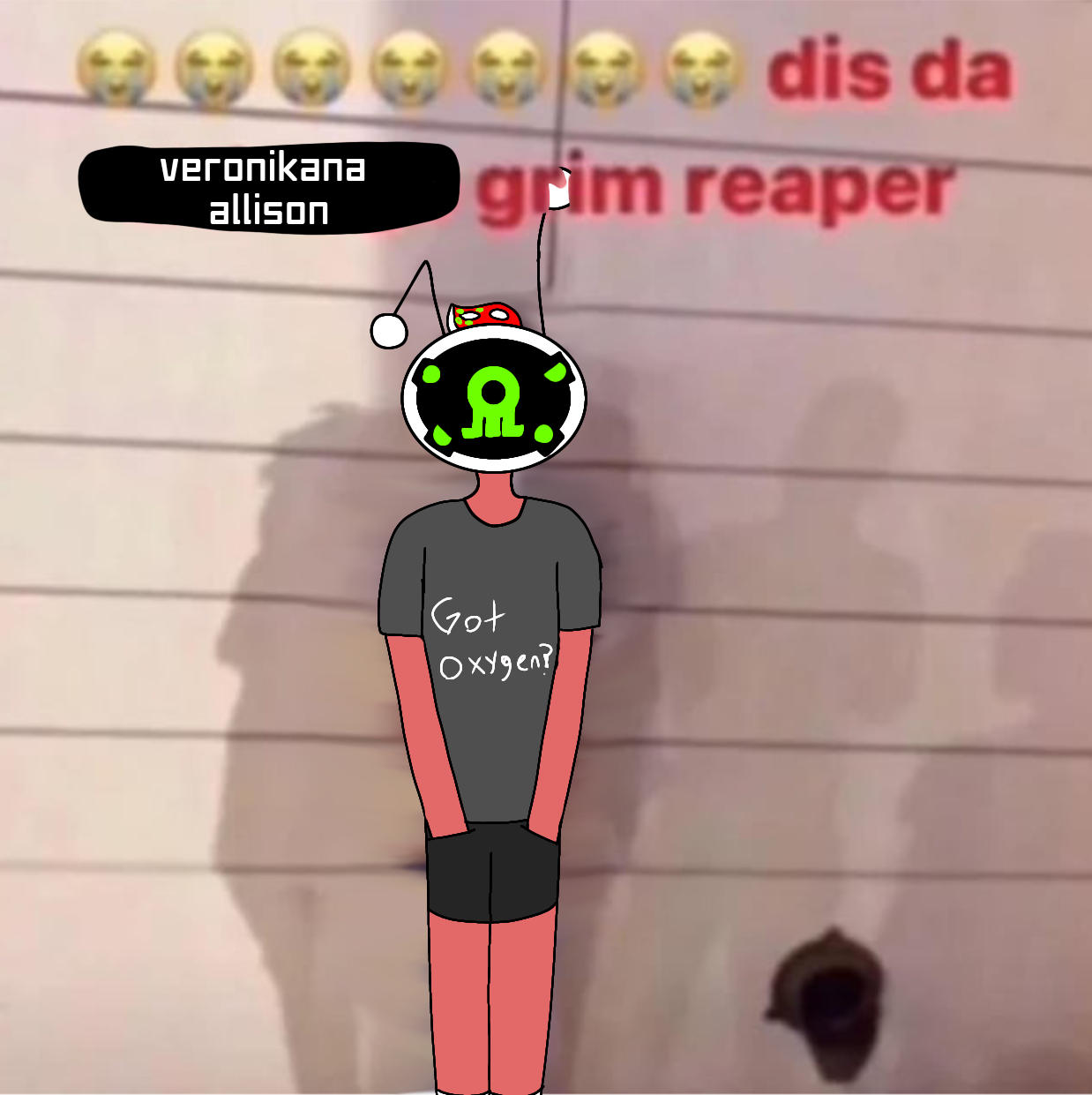 Dis da veronikana allison grim reaper Blank Meme Template