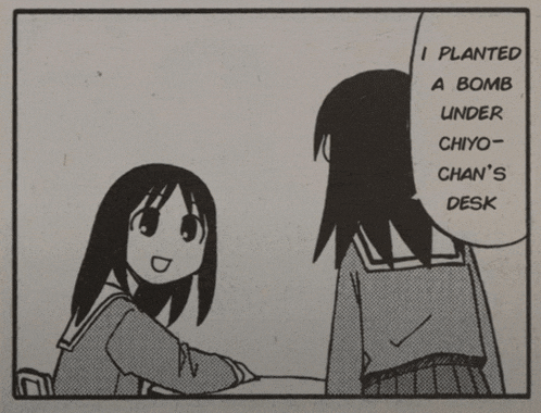 High Quality Azumanga daioh 14 Blank Meme Template