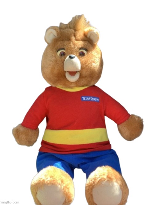 1998 Teddy Ruxpin | image tagged in 1998 teddy ruxpin | made w/ Imgflip meme maker