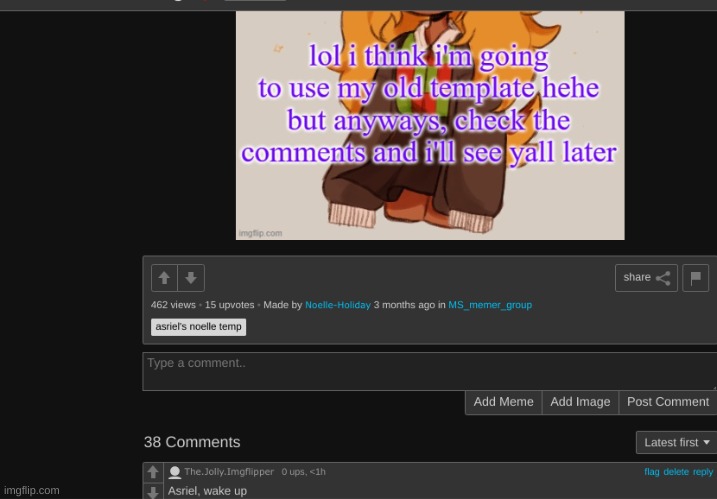 made w/ Imgflip meme maker