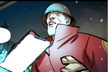 Soldier seeing phone Blank Meme Template