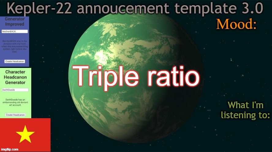 Like if you play super mario | Triple ratio | image tagged in kepler-22b annoucement template 3 0,msmg,mario,ratio,memes | made w/ Imgflip meme maker