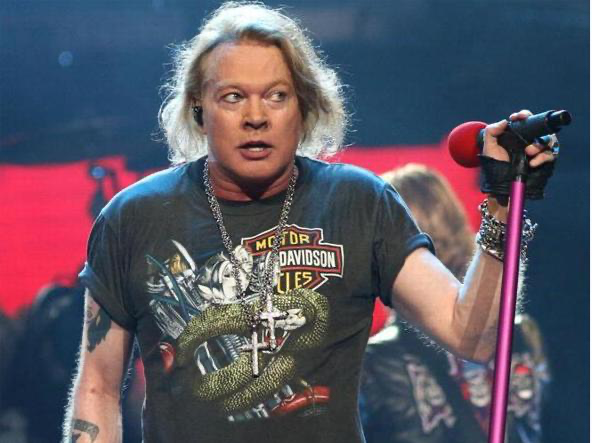 Axl rose side eyes Blank Meme Template