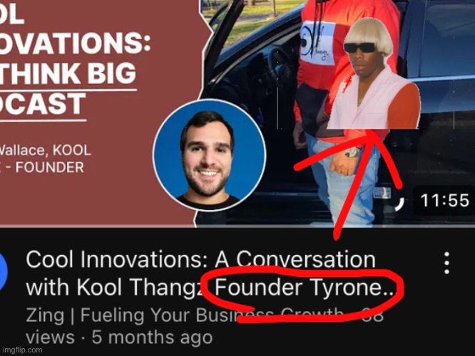 Founder Tyrone | image tagged in a | made w/ Imgflip meme maker