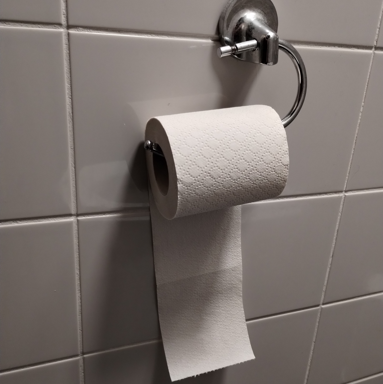 backwards toilet roll Blank Meme Template