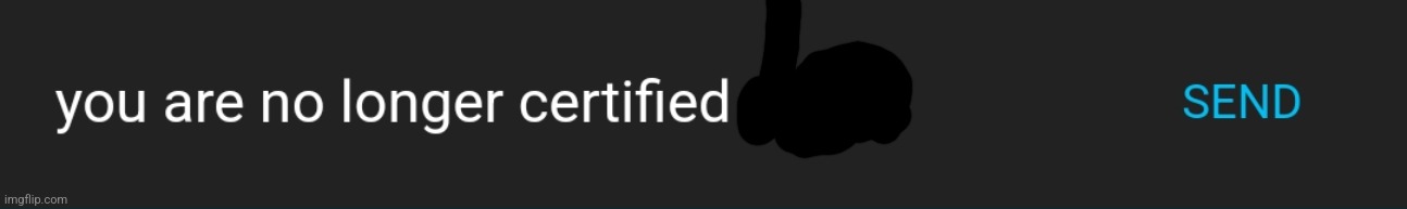 one unlucky person will be sent this | made w/ Imgflip meme maker