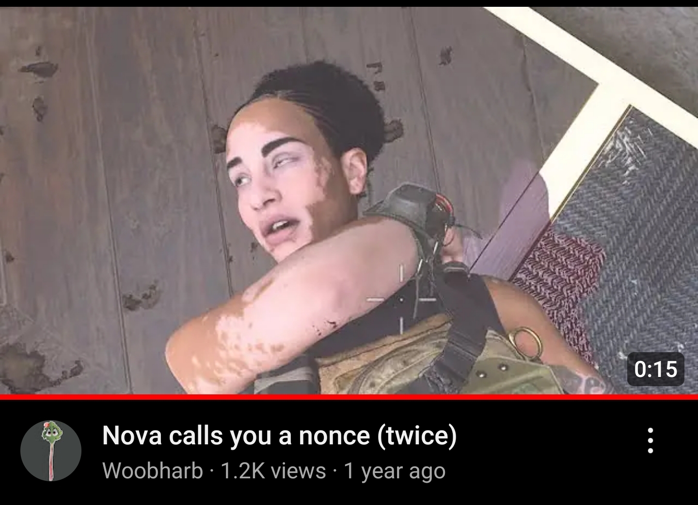 Nova calls you a nonce (twice) Blank Meme Template