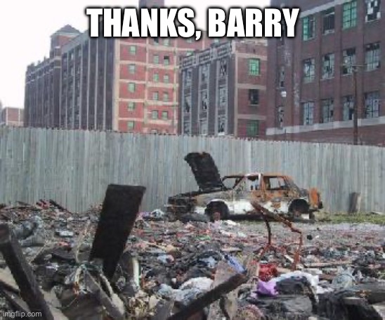 Ghetto | THANKS, BARRY | image tagged in ghetto | made w/ Imgflip meme maker