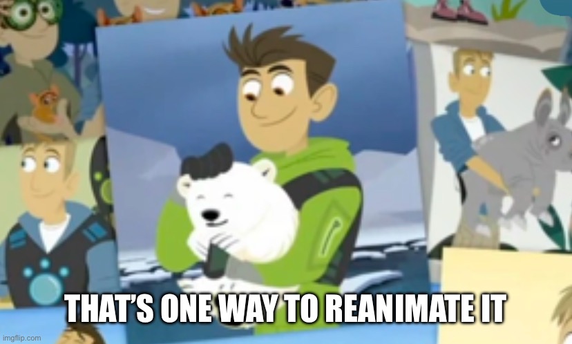 Remember “Polar Bears Don’t Dance”? | THAT’S ONE WAY TO REANIMATE IT | image tagged in wild kratts,kratt bros,pbs kids,animation,memes | made w/ Imgflip meme maker