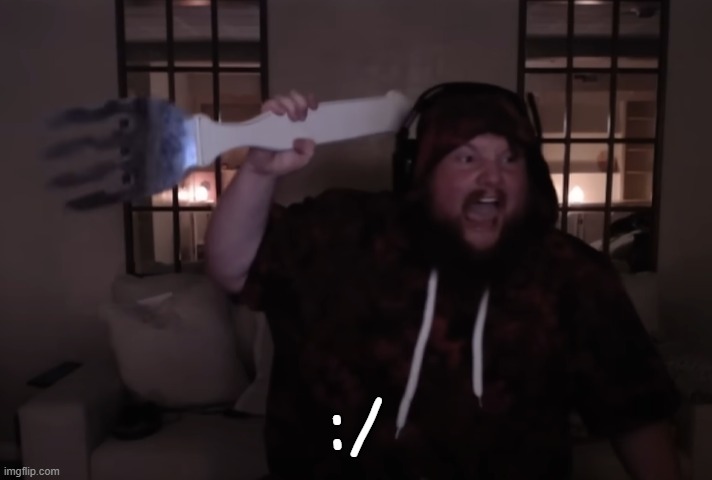 fork warrior | :/ | image tagged in fork warrior | made w/ Imgflip meme maker