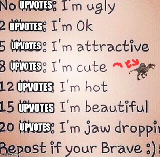 repost if your brave | image tagged in repost if your brave | made w/ Imgflip meme maker