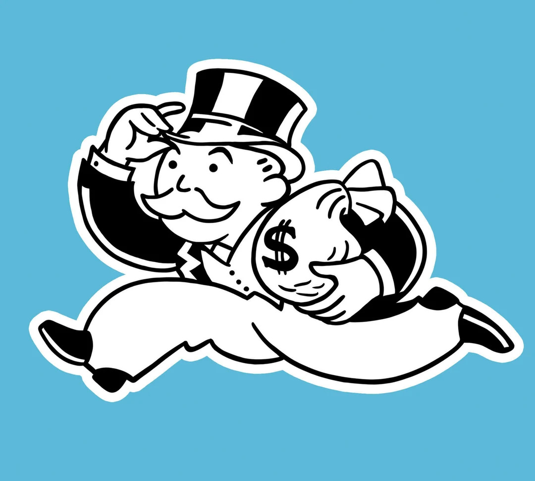 Mr. Monopoly Blank Meme Template