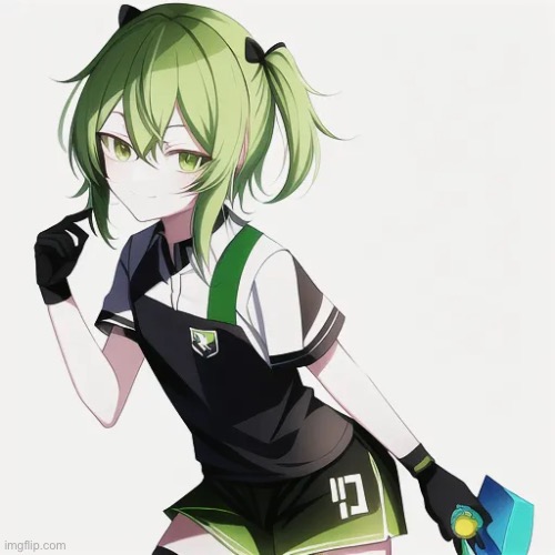 Asriel as a tomboy :skull: | image tagged in asriel as a tomboy skull | made w/ Imgflip meme maker