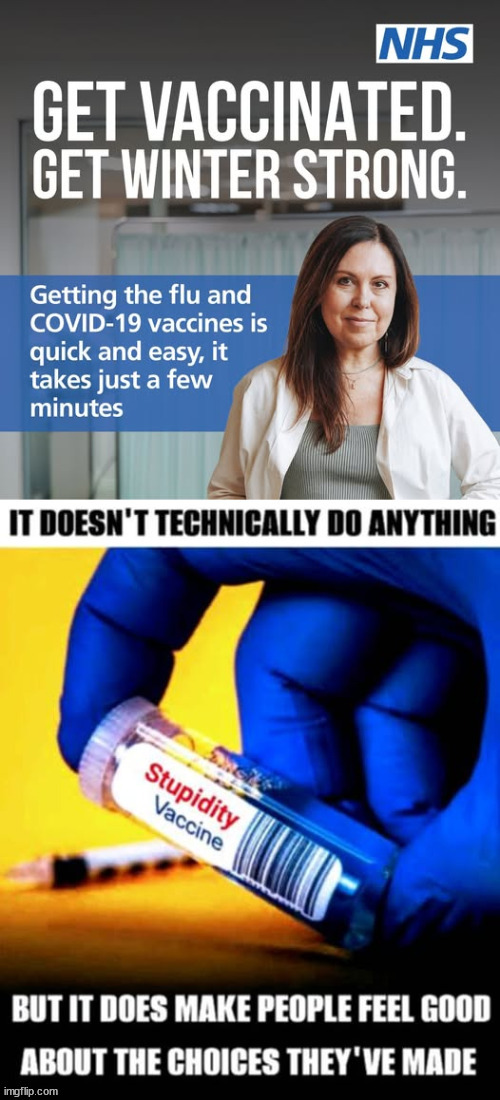 If the shot was so great... why aren't they getting their boosters? | image tagged in covid vaccine | made w/ Imgflip meme maker