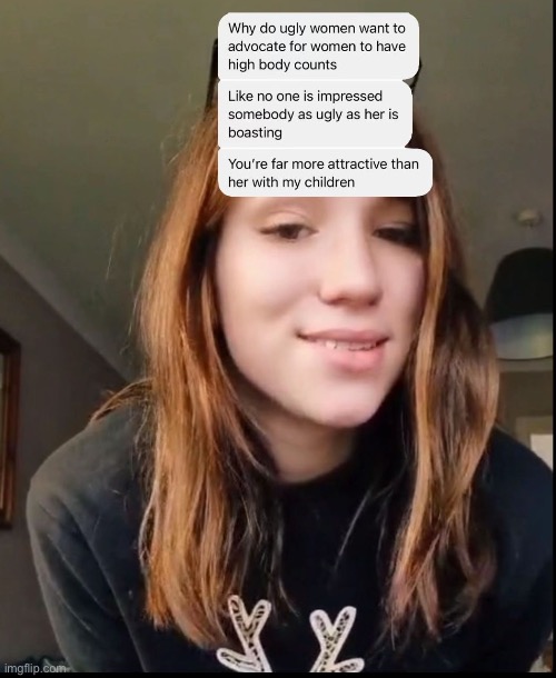 Ellacakes24 Is Ugly From TikTok | image tagged in lmao | made w/ Imgflip meme maker