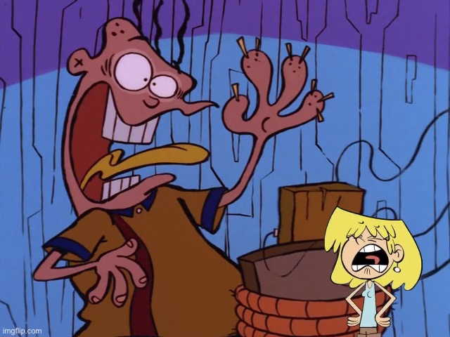 Lori Loud Yelling at Eddy | image tagged in the loud house,nickelodeon,cartoon network,lori loud,ed edd n eddy,angry | made w/ Imgflip meme maker