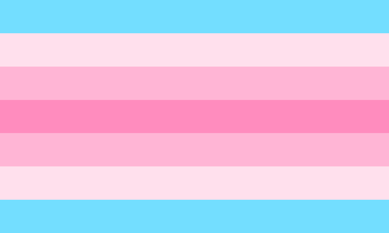 Transfemme Flag Blank Meme Template