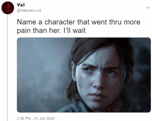 Name a character who went through more pain Blank Meme Template