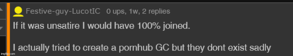 PORN FUCKING HUB "GC" ON A STREAM FULL OF MINORS? | made w/ Imgflip meme maker