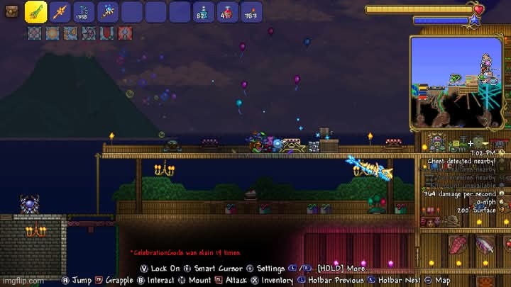 image tagged in terraria,gaming,video games,nintendo switch,celebrationmk10,screenshot | made w/ Imgflip meme maker