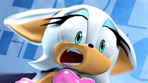 High Quality Horrified Rouge Blank Meme Template