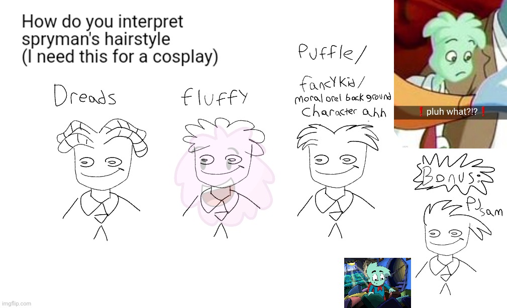 For tho I'm tryna make a cosplay of this silly pajama sam lookin mf | made w/ Imgflip meme maker