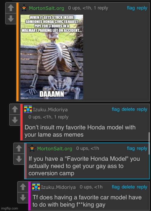 He attacks me because I like Japanese cars. Ok, liberal. | made w/ Imgflip meme maker