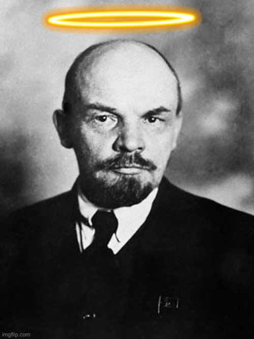 Angel Lenin | image tagged in lenin,angel,communism,communist | made w/ Imgflip meme maker