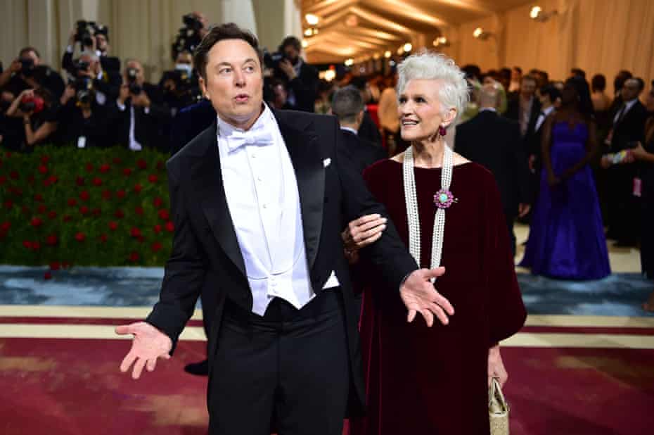 Elon Musk and Mom Blank Meme Template