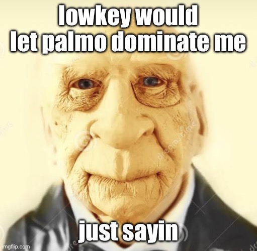 andrew finlayson | lowkey would let palmo dominate me; just sayin | image tagged in andrew finlayson | made w/ Imgflip meme maker