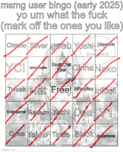 MSMG user bingo (Christmas 2024) | image tagged in msmg user bingo christmas 2024 | made w/ Imgflip meme maker