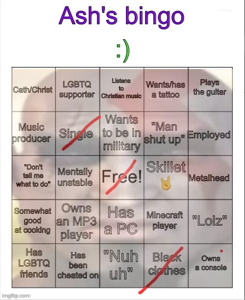 Squares | image tagged in ash's bingo | made w/ Imgflip meme maker